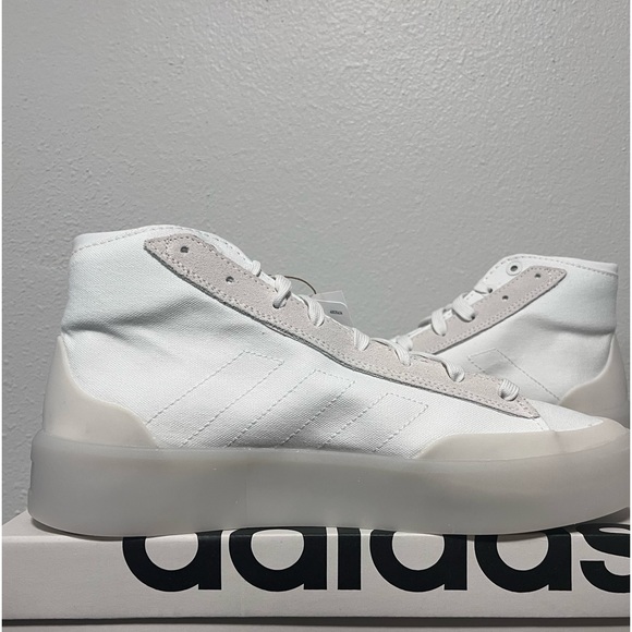 NWT Men's Adidas Znsored Hi White Sneakers - Picture 9 of 12